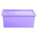 Box for toys with a lid, "Funny Zoo", volume 30 l, color violet