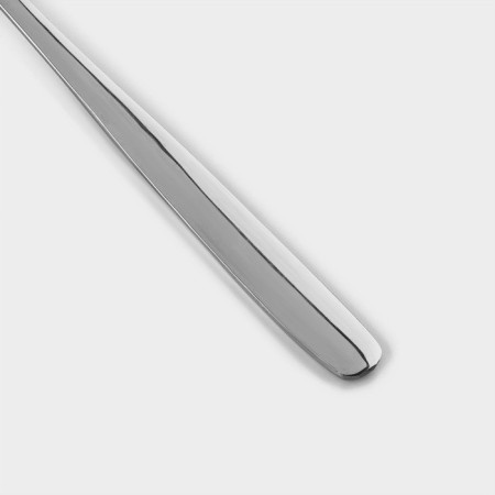 A spoon of teaspoon of stainless steel "Typhoon", length 16.5 cm, silver color-1