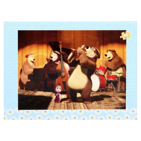 Puzzle "Masha and the Bear - 2", 80 elements, mix-20
