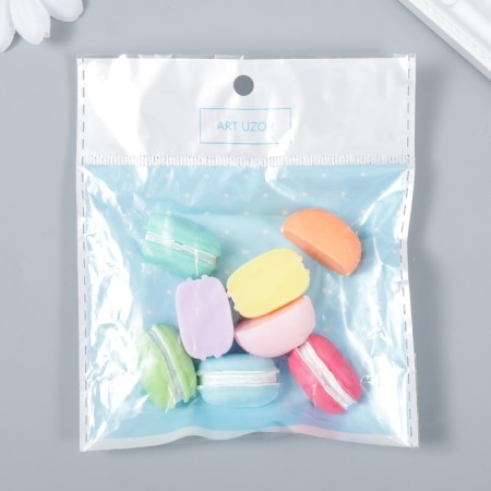 Decor for creativity Plastic "Makarun" MIX 1.8x2.5 cm-3