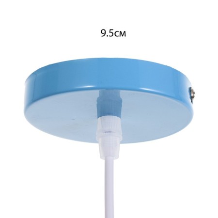 Lamp "Mickey" E27 40W Blue White 23x23x19-119cm BayerLux-6
