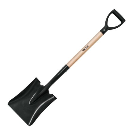 Shovel of soviet, rectangular, l = 98 cm, wooden stalk, pretul