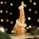 Decorative candle "Fairytale Santa", 5.7x5.8x13.2 cm, metallic