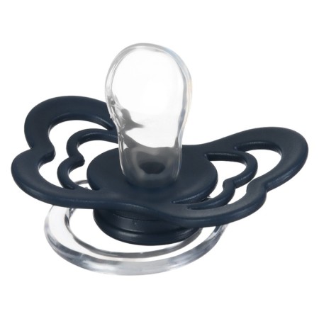 Nipple - orthodontic dummy, silicone, +6 months, with the holder Blue color-6
