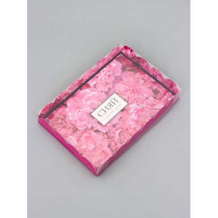 Cookie box, confectionery packaging, "shine", 22 x 15 x 3 cm-2