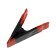Strutzin tick -shaped scrap, 4 ", metal, clamp up to 25 mm, 100 mm