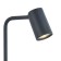 Hand lamp Mantra Sal, GU10, 1x10W, 181x140x365 mm, matte black color