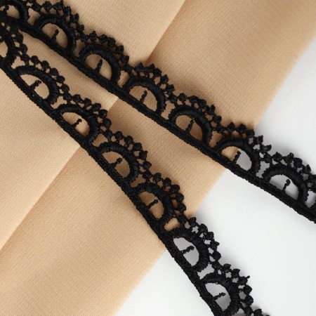 Lace Hypure, 13 mm × 11 ± 1 m, black color-1
