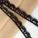 Lace Hypure, 13 mm × 11 ± 1 m, black color