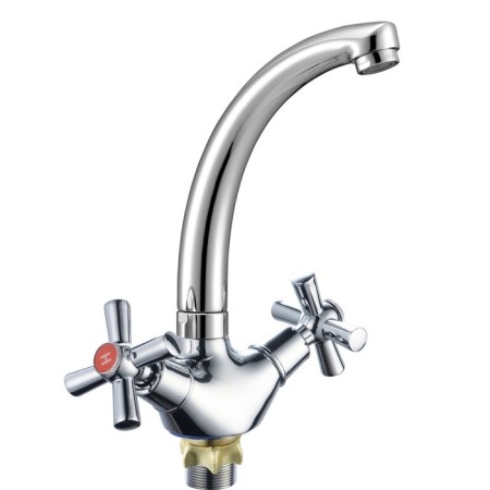 Kitchen mixer "RMS" SL138-272F, two-toll, zinc, chrome