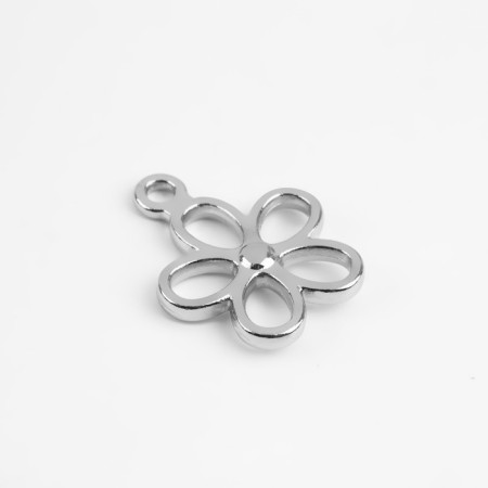 Lightning Puller, metal, 2.9 × 2.3 cm, silver color-2