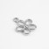 Lightning Puller, metal, 2.9 × 2.3 cm, silver color