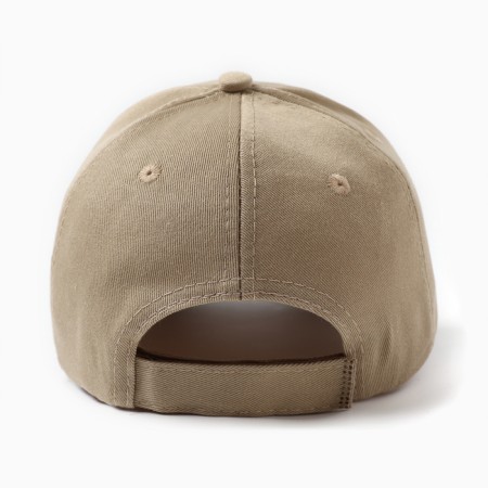 Minaku plain cap, beige color, rr 52-54-2