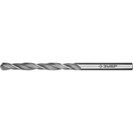 Zubrov metal drill, steel P6M5, cylindrical shank, 6.7 x 101 mm, class in
