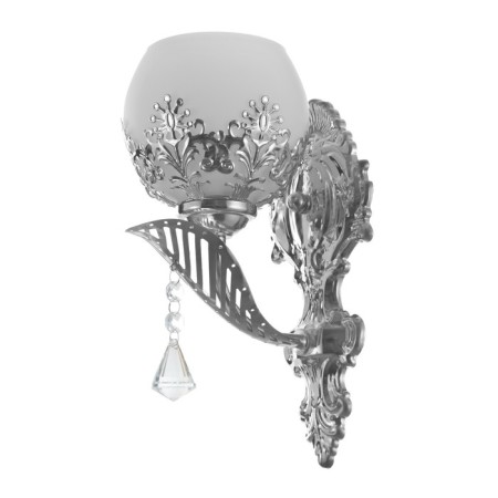 Bra "Federica" ​​E27 40W chrome 12x16.5x28 cm