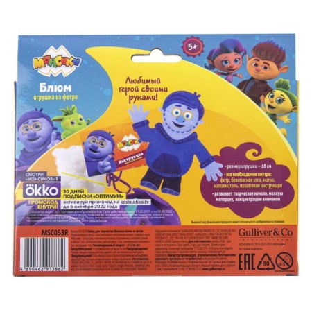 Set for creativity "Blum from felt"-1