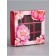 Box for sweets with a shell of 9 pcs "Congratulations", 13.7 x 13.7 x 3.5 cm. Confectionery packaging
