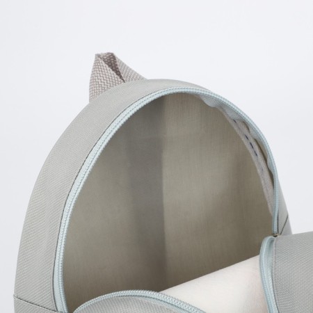Baby backpack for a girl "Kitty with a bow", rn. 23x20.5 cm-4