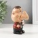 Souvenir Polystone stand for the glasses "Exchange Mclar" 7.4x6x11.3 cm