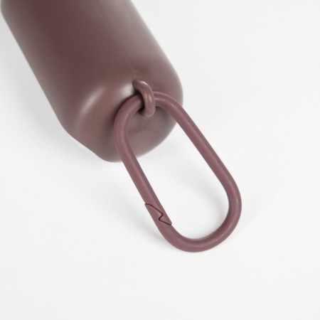 Container-strupid with bags for cleaning (roll 15 packages 29x21 cm), coffee-gray-5
