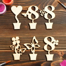 A set of workpieces for creativity 