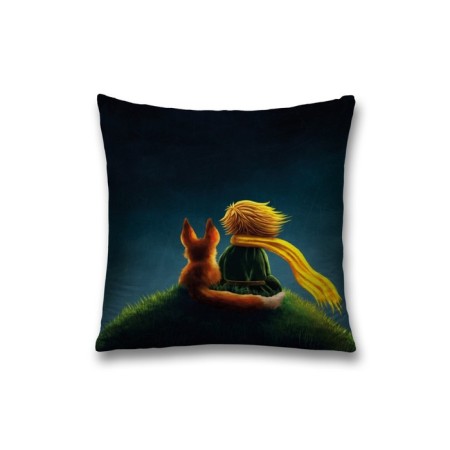 Pillowess decorative “Boy with a fox”, on a zipper, size 45x45 cm