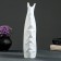 Vase "Paporotnik" white 25cm