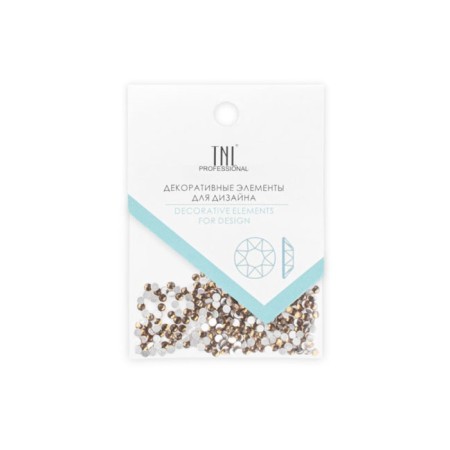 Rhinestones "Crystal", No. 04 Dark Topaz, 50 pcs-1