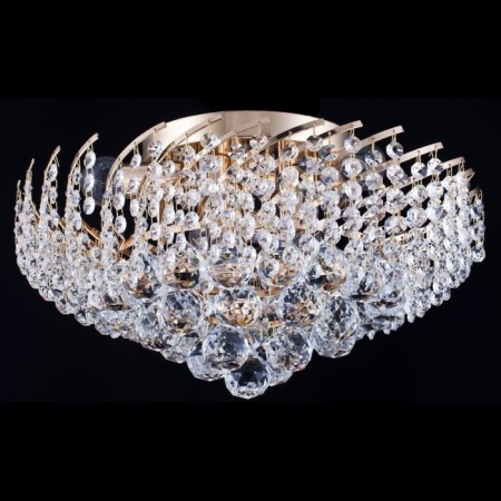 Chandelier Maytoni Dia120-06-G, 6HE14, 40W, 41x41x24 cm, color gold-1