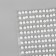 Pearls self -adhesive, d = 3 mm, 15 strips on the sheet, white color