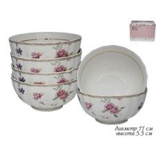 Set of salad bowls Lenardi Florence, D = 11 cm, 6 pcs