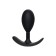 Anal plug A-Toys by Toyfa Tord M, silicone, black, 10.5 cm