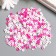 Beads for PVC Creativity "Rose Rose" set ≈ 330 pcs 0.1x0.6x0.6 cm