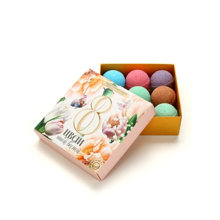 A set of bath bombs "Blossom this spring", 9 pcs 40 g-2