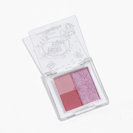 Palette of shadows for the eyelids, 3 colors-3