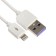 EXPLOYD EX-K-1386, Lightning-USB, 2.4 A, 0.25 m, silicone braid, white