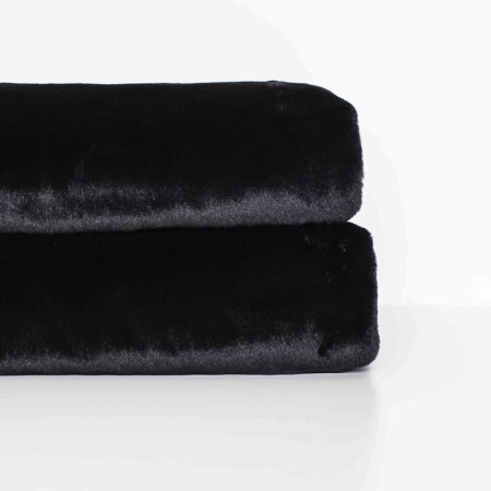 Плед меховой Stenova Home Black ruby, размер 140x200 см-5