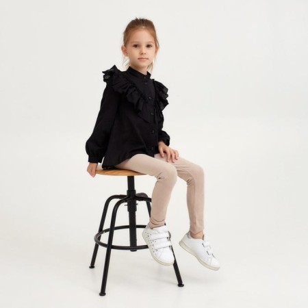 Леггинсы для девочки MINAKU: Casual Collection KIDS, цвет розовый, рост 152 см-1