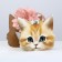 Kittle rim stand "kitten", 17 x 20 x 15 cm