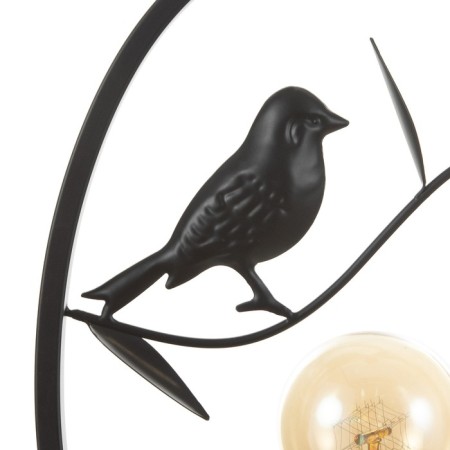 Bayerlux lamp "Bird on a branch" 1x40W E27 black 21x10x120 cm.-6