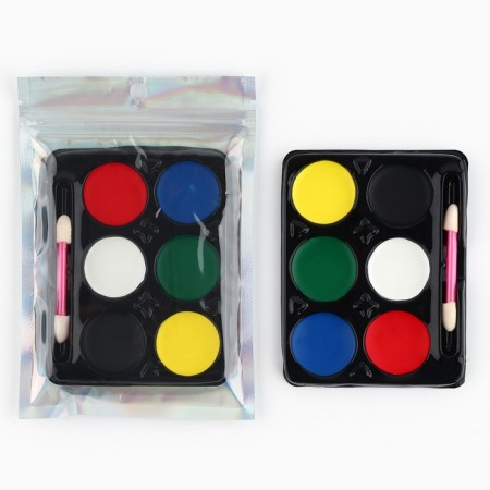 Aquagram for the face and body, 6 colors