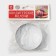 The form perforated for baking is the “Circle”, d = 6 cm, the color is silver