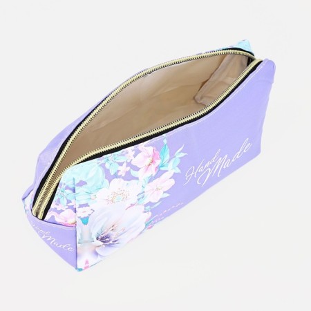 Lightning cosmetic bag, lilac color-2