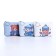 Monetnik's wallet with a zipper, color mix
