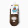Children's socks, color light gray caramel, size 8