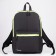 Women's backpack made of artificial leather, Textura, black color