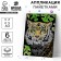 Set for creativity. Application with sequins with an adhesive layer "Tiger" 30 × 45 cm