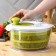 Vegetable Greek Universal Fresh Cook, 7 nozzles, white/green color
