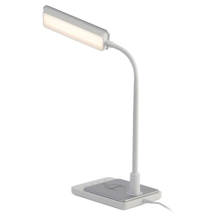 NLED-499-10W-W desktop lamp with a white base-7