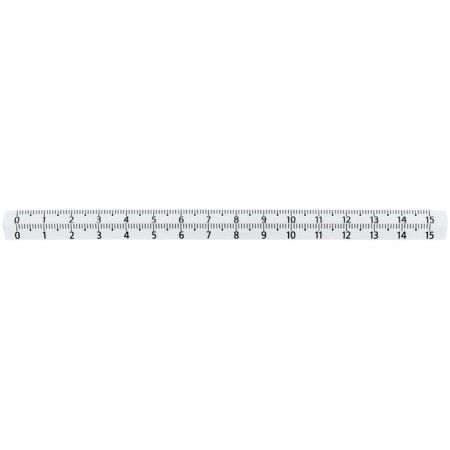 Line 15 cm Istanm, plastic, trihedral, transparent, colorless, euro suspension-1